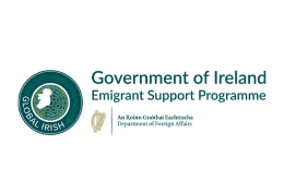Government of Ireland Emigrant Support Foundation logo