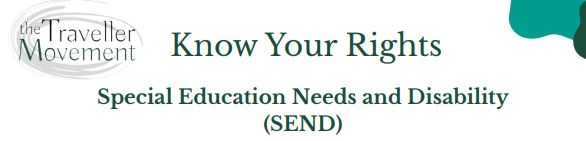 Know Your Rights:  Special Education Needs and Disability (SEND)