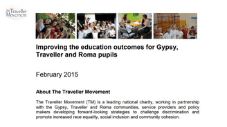 Improving the education outcomes for Gypsy, Traveller and Roma pupils 
