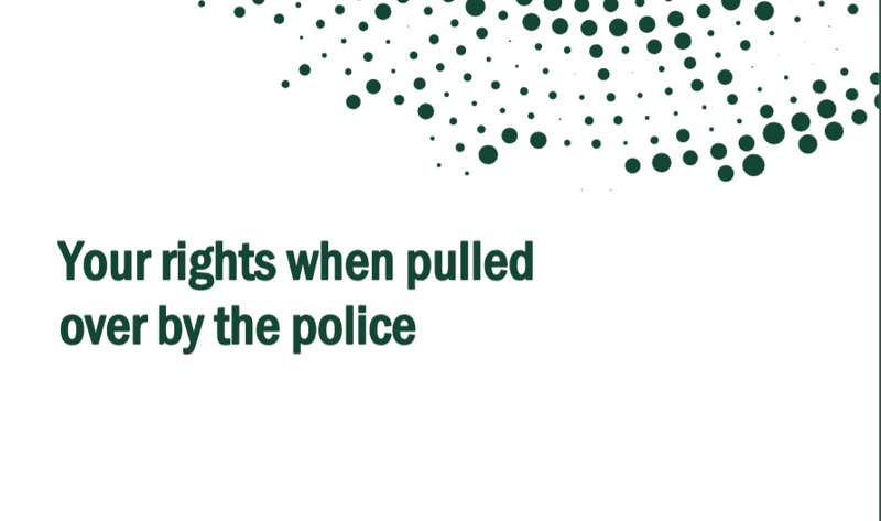 Your Rights When Pulled Over by the Police 