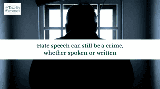 WHEN IS WRITTEN HATE SPEECH A CRIME? 